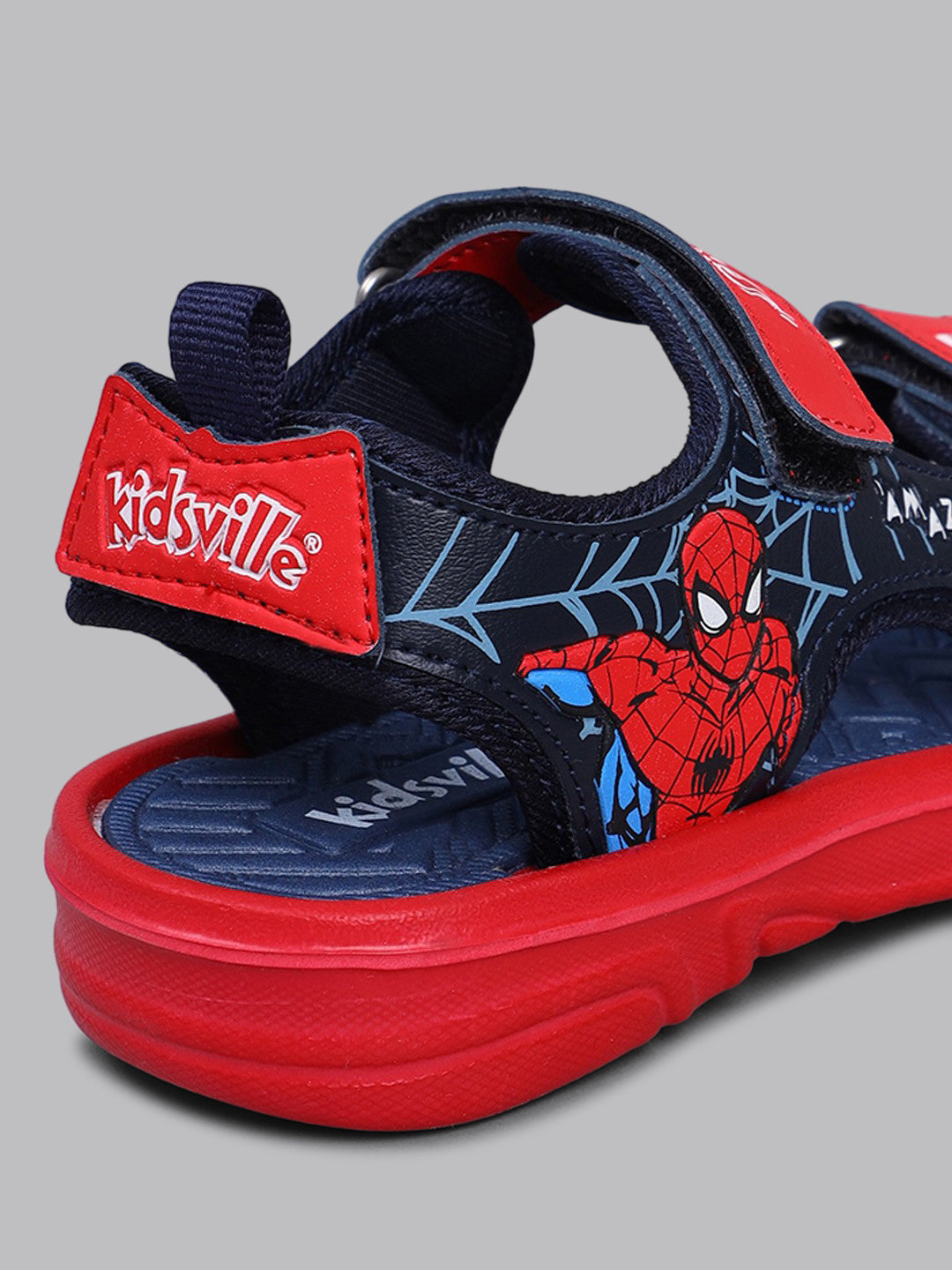 Spiderman Printed Sandals For Kids Boys