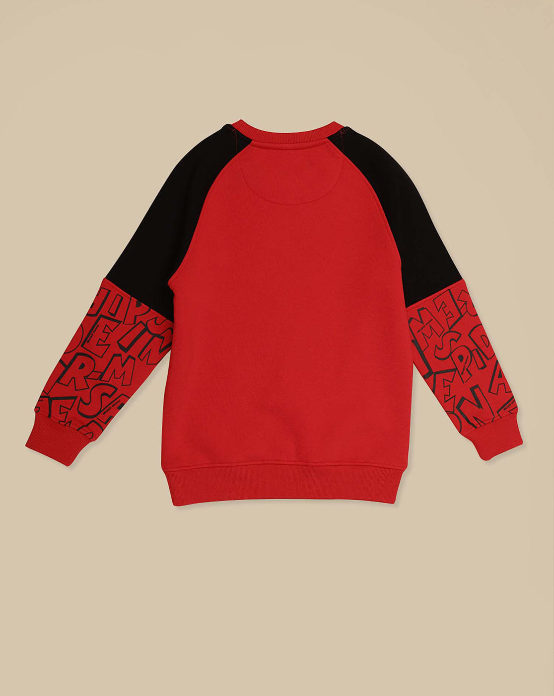 Spiderman Printed Regular Fit Sweatshirt For Boys
