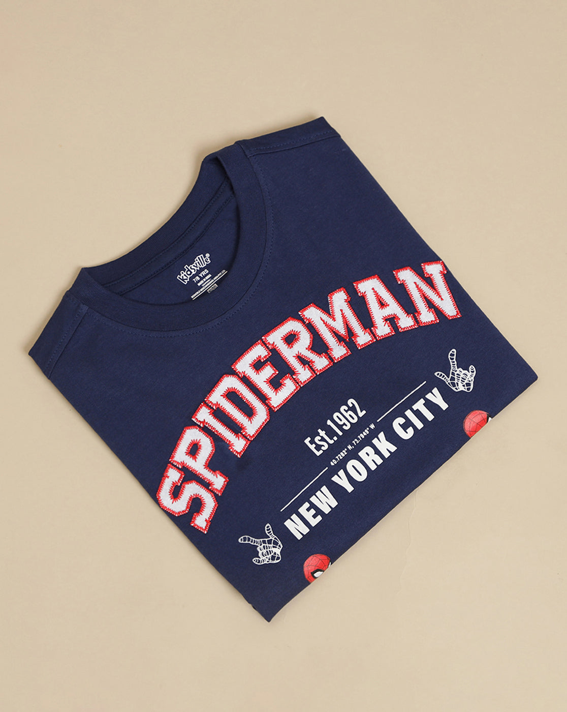 Spiderman Printed Oversized fit Tshirt For Boys