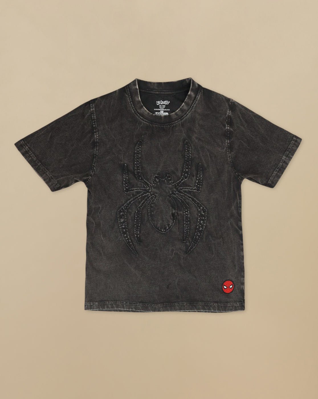 Spiderman Printed Regular Fit Tshirt For Boys