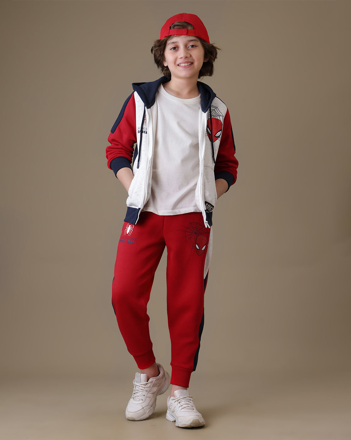 Spiderman Hoodie & Joggers Co-Ords Set Boys