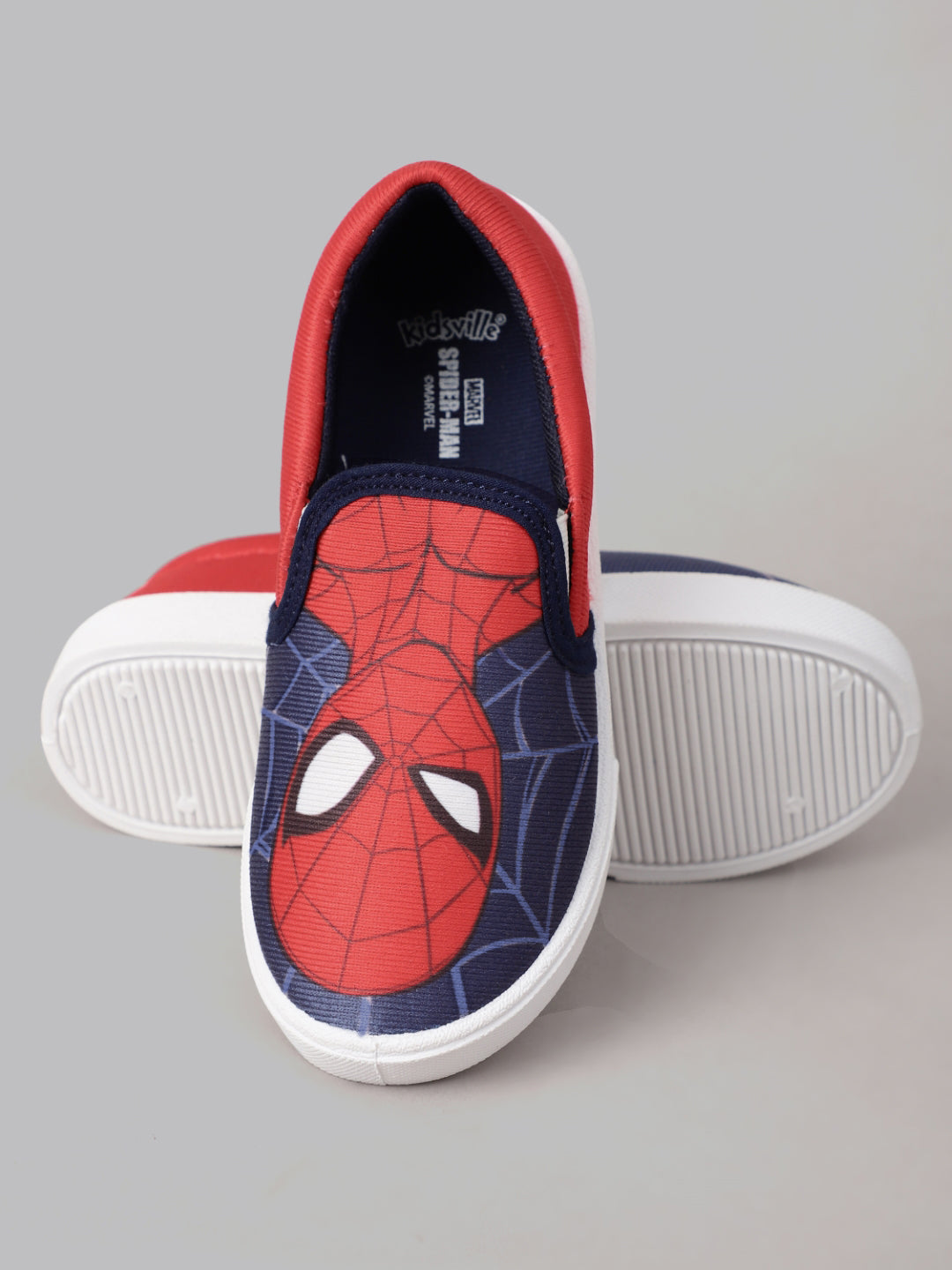 Spiderman Printed Canvas Shoes For Kids Boys