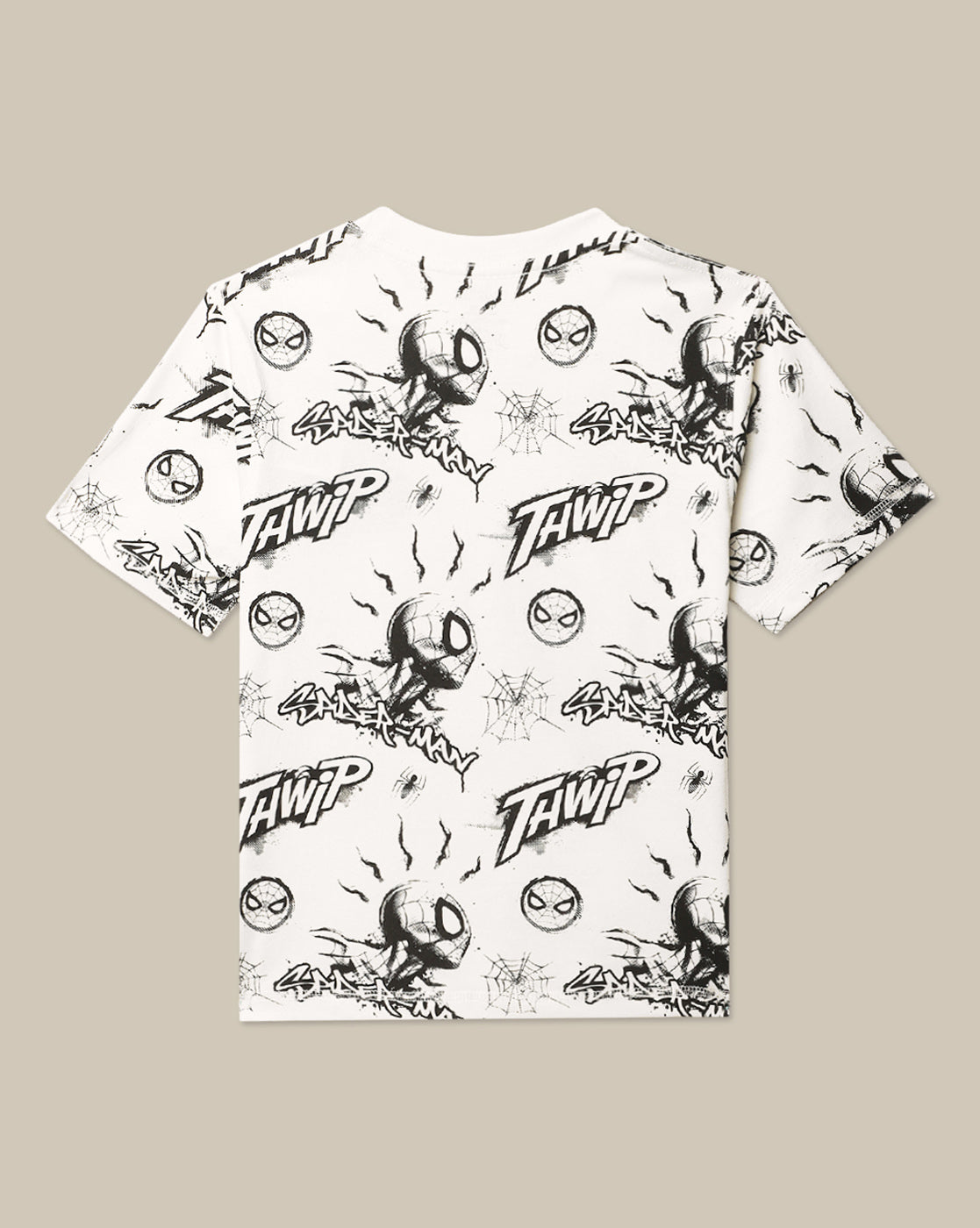 Spiderman Regular Fit Tshirt For Boys