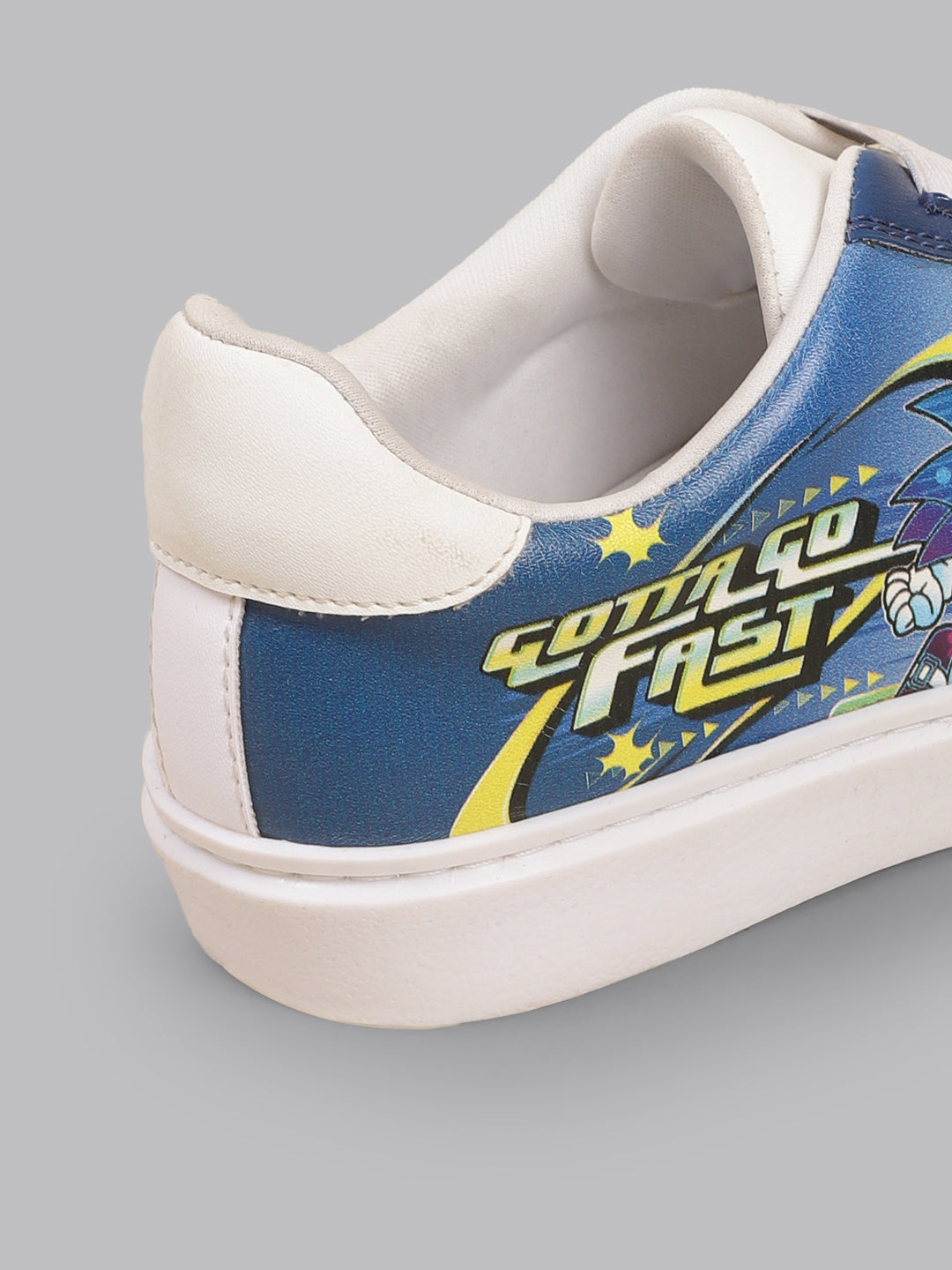 Kids Boys Sonic Classic Printed Royal Blue Shoes