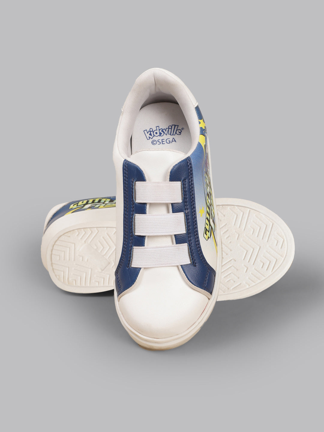 Kids Boys Sonic Classic Printed Royal Blue Shoes