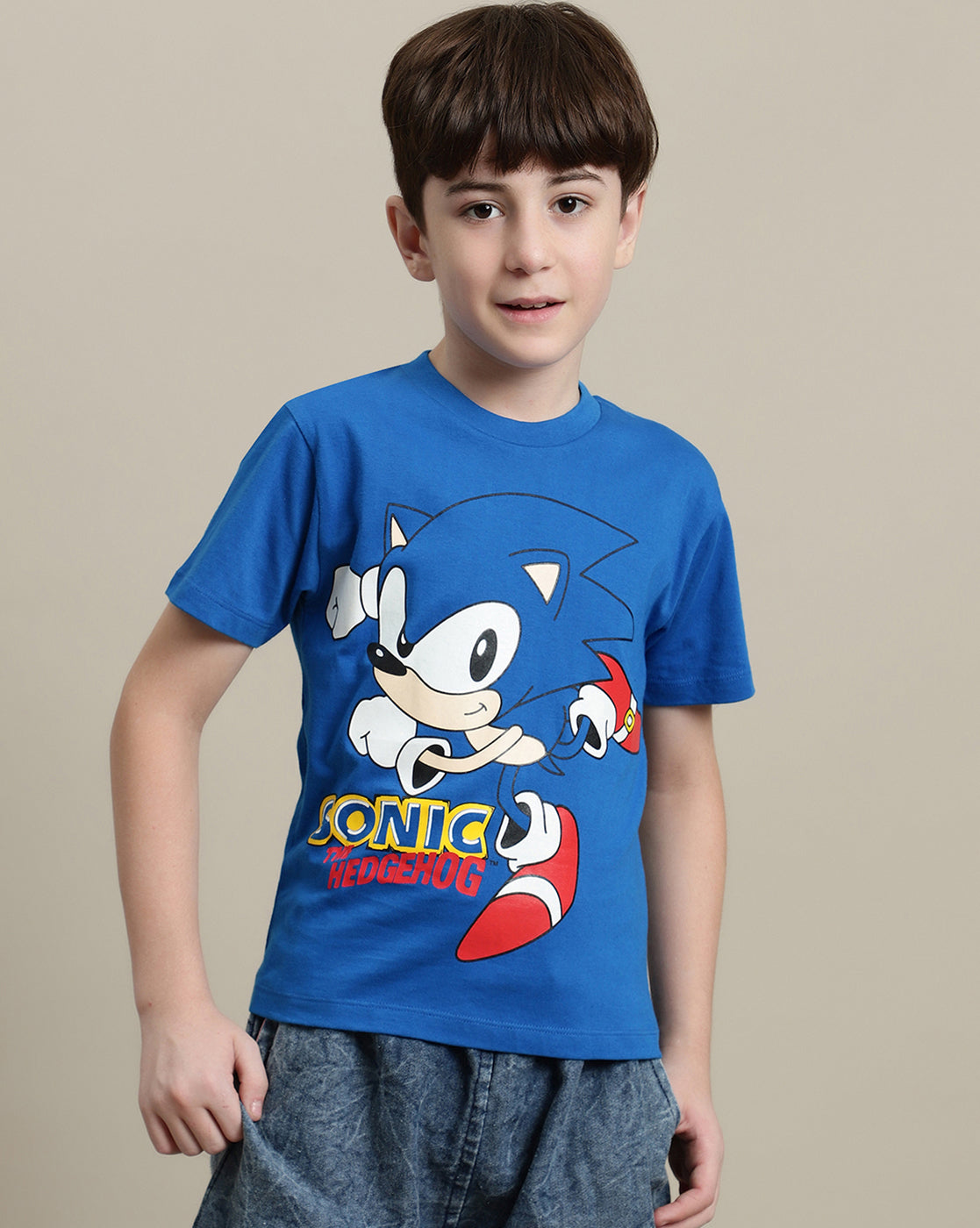 Sonic Classic Regular Fit Tshirt For Boys