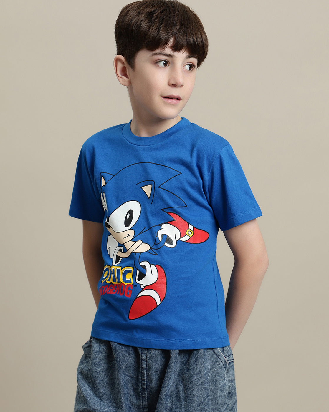 Sonic Classic Regular Fit Tshirt For Boys
