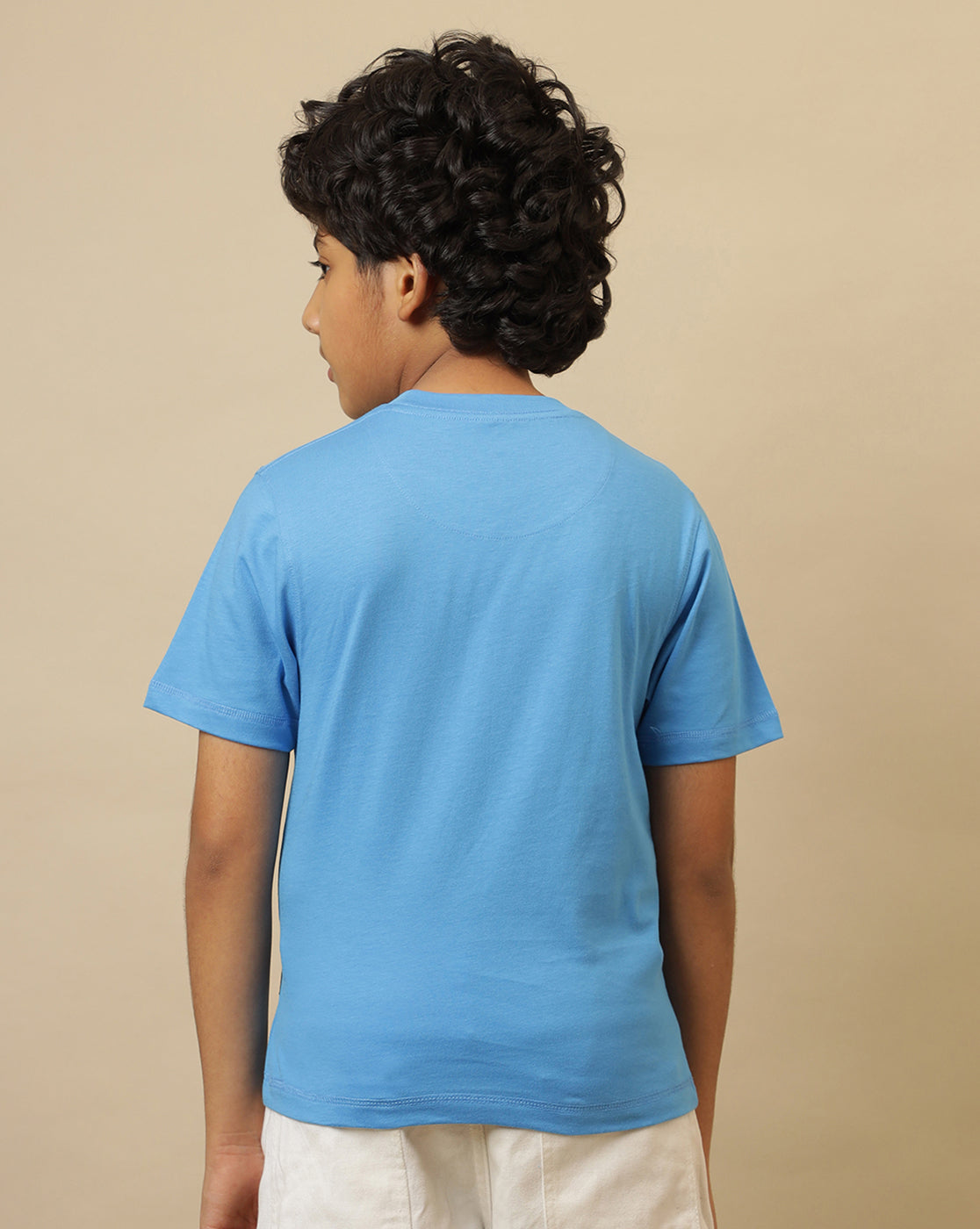 Sonic Printed Regular Fit Tshirt with Pouch Bag For Boys