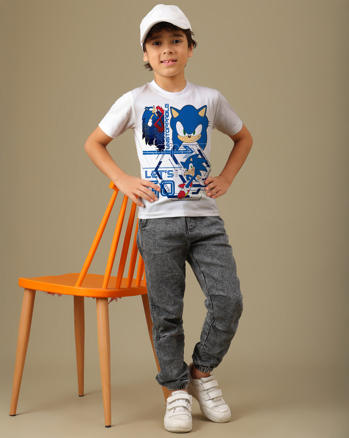 Sonic Printed Pack of 3 Tshirt For Boys