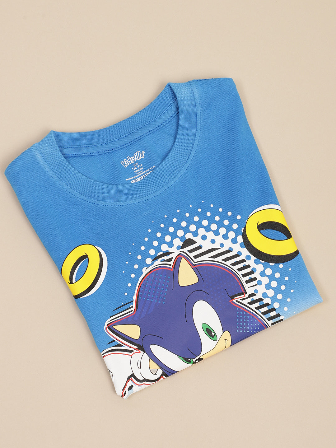 Sonic Modern Printed Regular Fit Tshirt For Boys