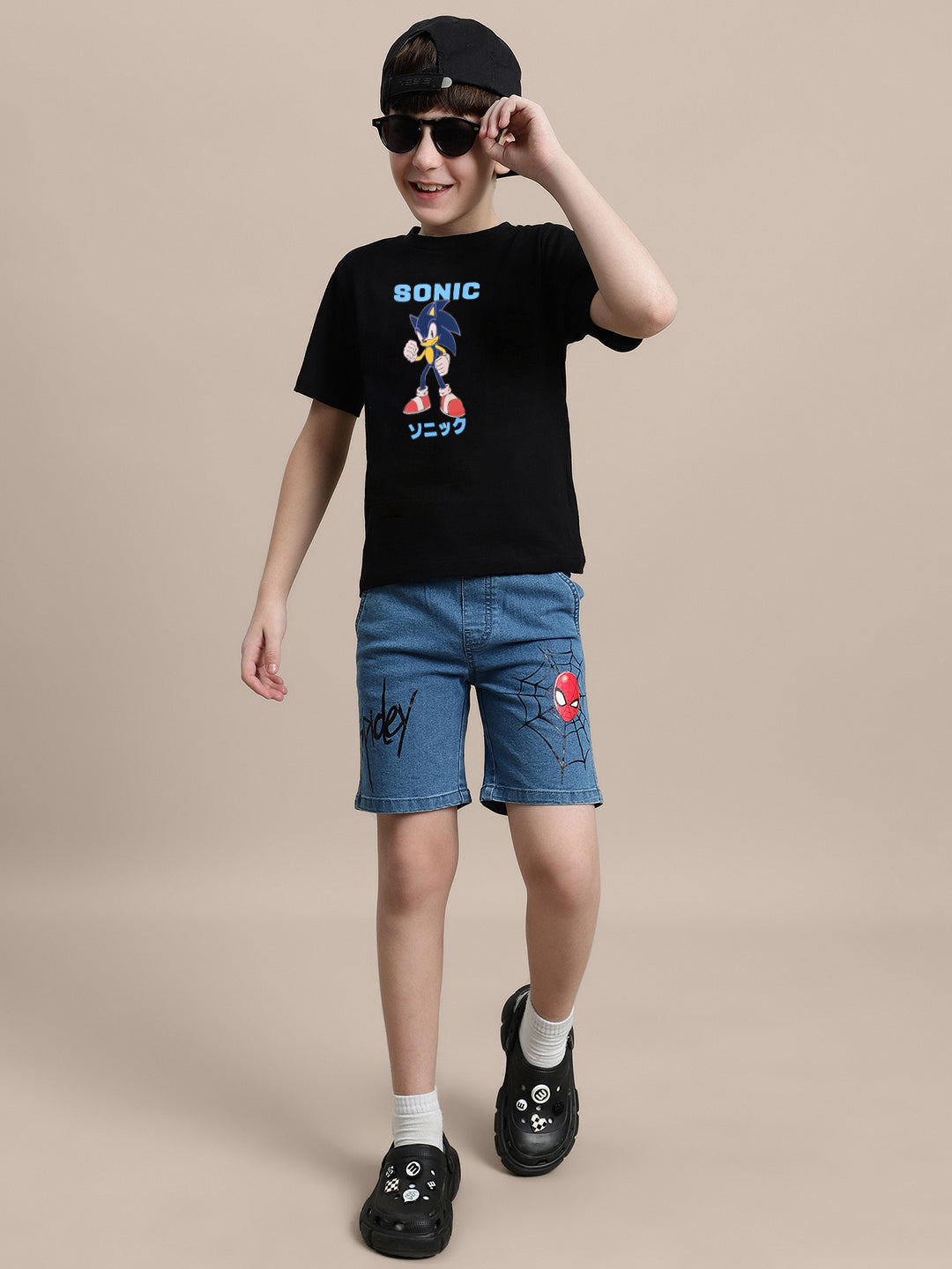 Sonic Modern Printed Regular Fit Tshirt For Boys