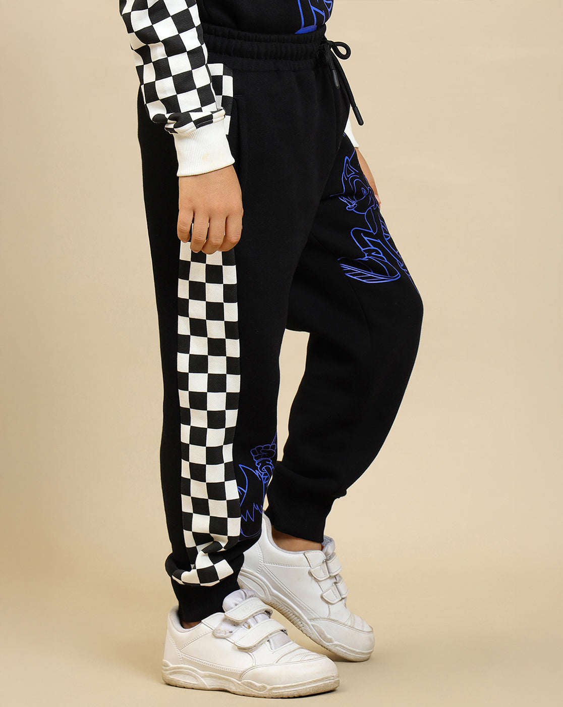 Sonic Modern Printed Regular Fit Jogger For Boys