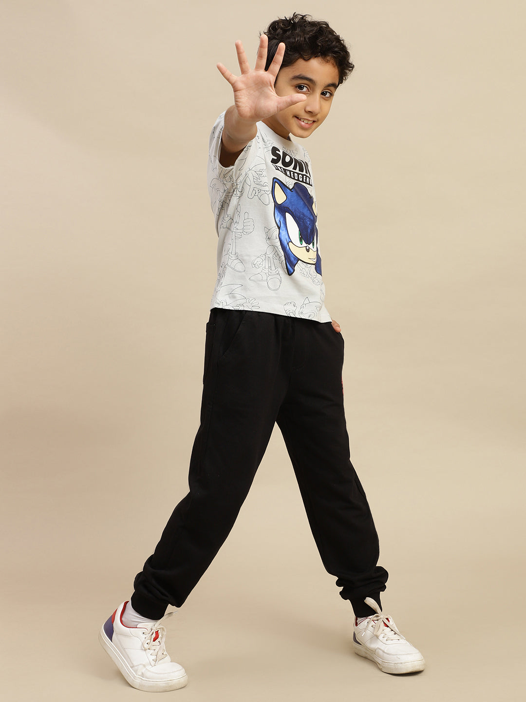 Sonic Modern Printed Regular Fit Tshirt For Boys