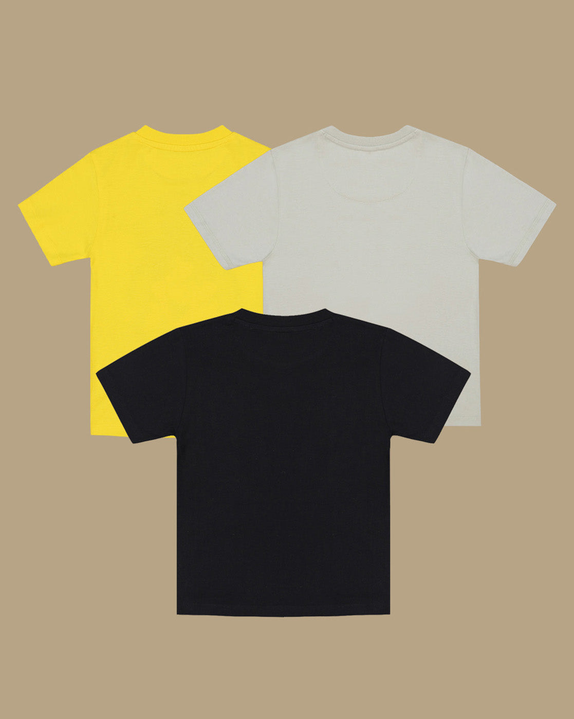 Sonic Printed Pack Of 3 Regular Fit T-Shirts For Boys