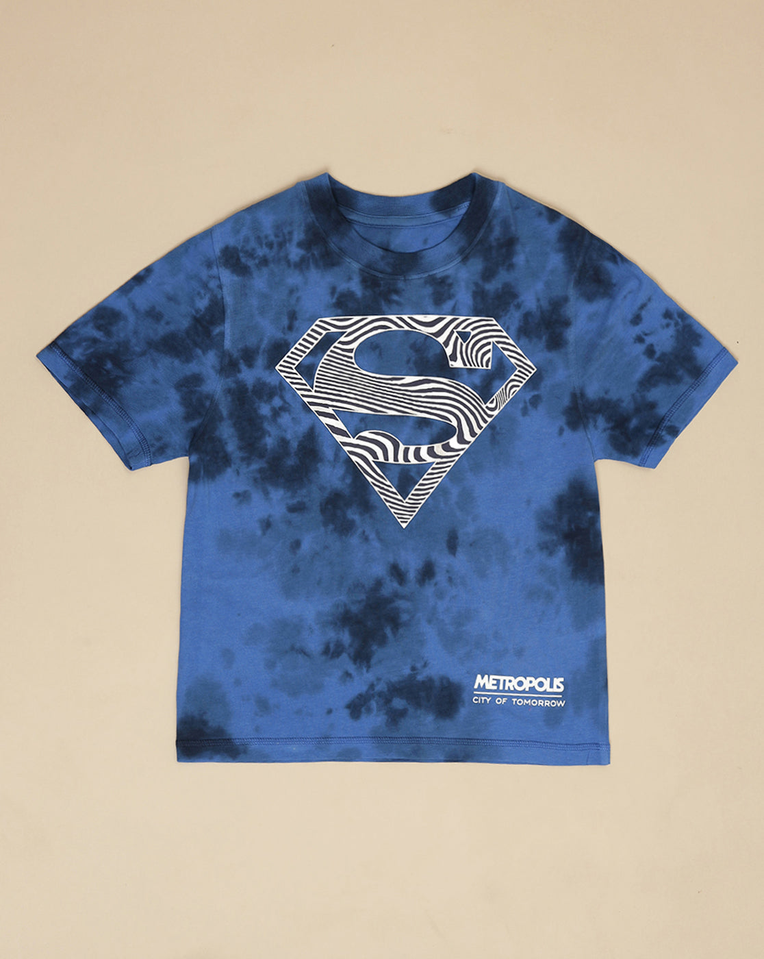 Superman Printed Regular Fit Tshirt For Boys