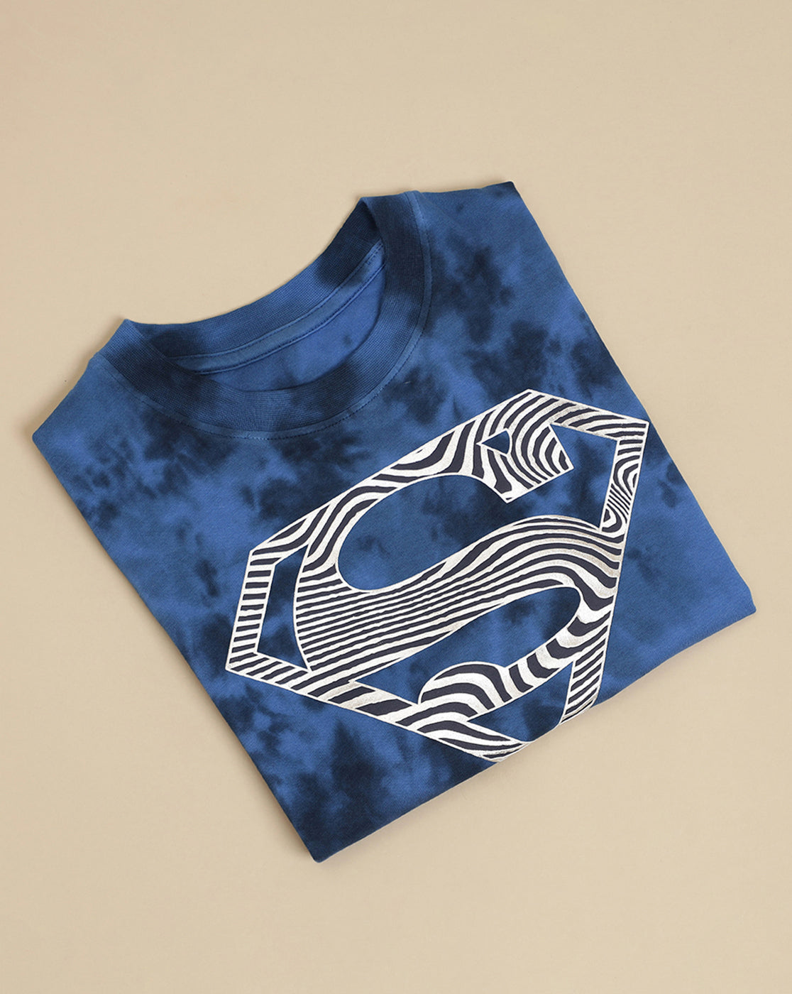 Superman Printed Regular Fit Tshirt For Boys