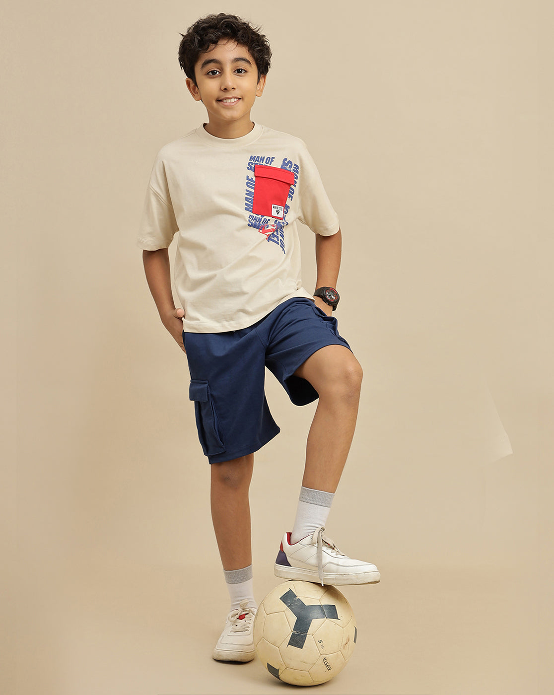 Superman Printed Tshirt For Boys