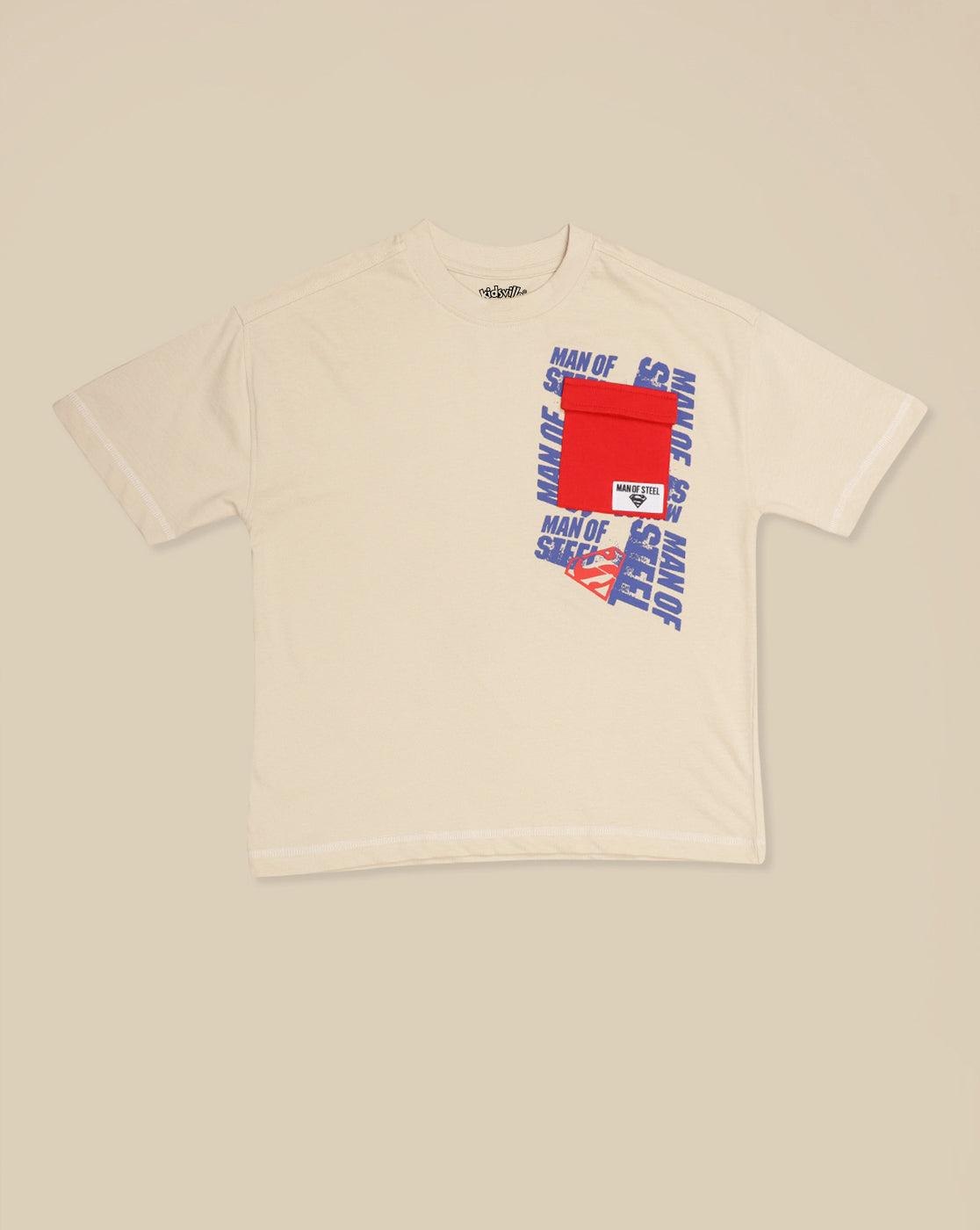 Superman Printed Tshirt For Boys