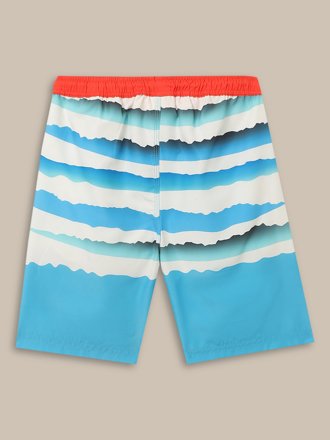 Spiderman Printed T-Shirt & Borad Shorts Co-Ords Set For Boys