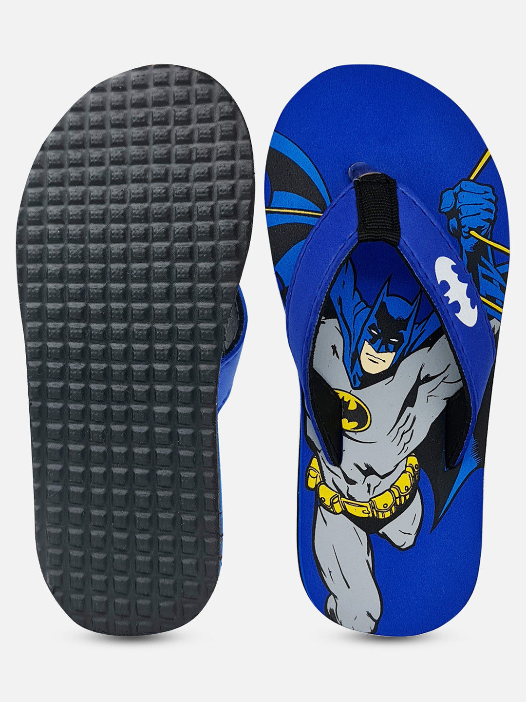 Batman Blue Flip-Flops For Kids Boys