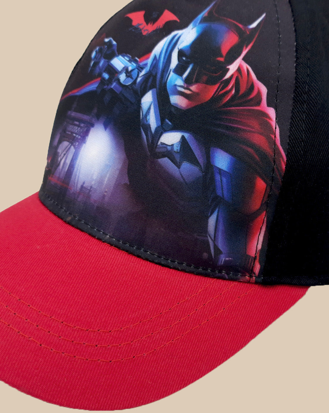 Batman Printed Baseball Cap For Boys
