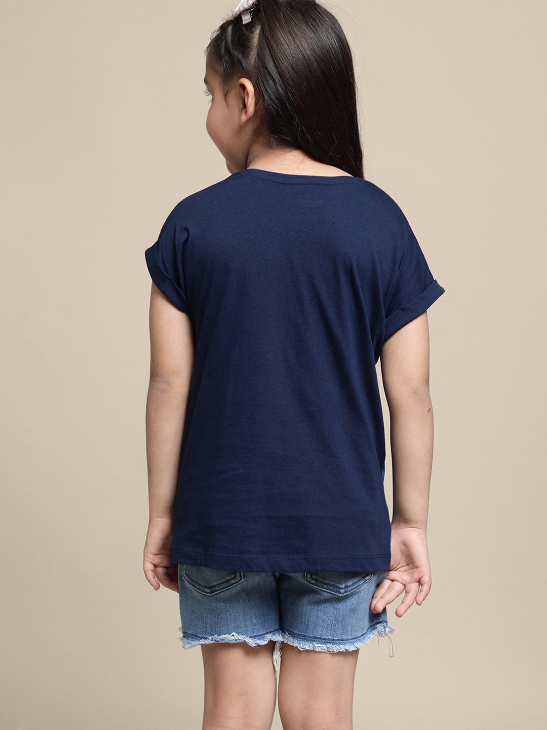 Kids Girls Frozen Blue T-Shirt