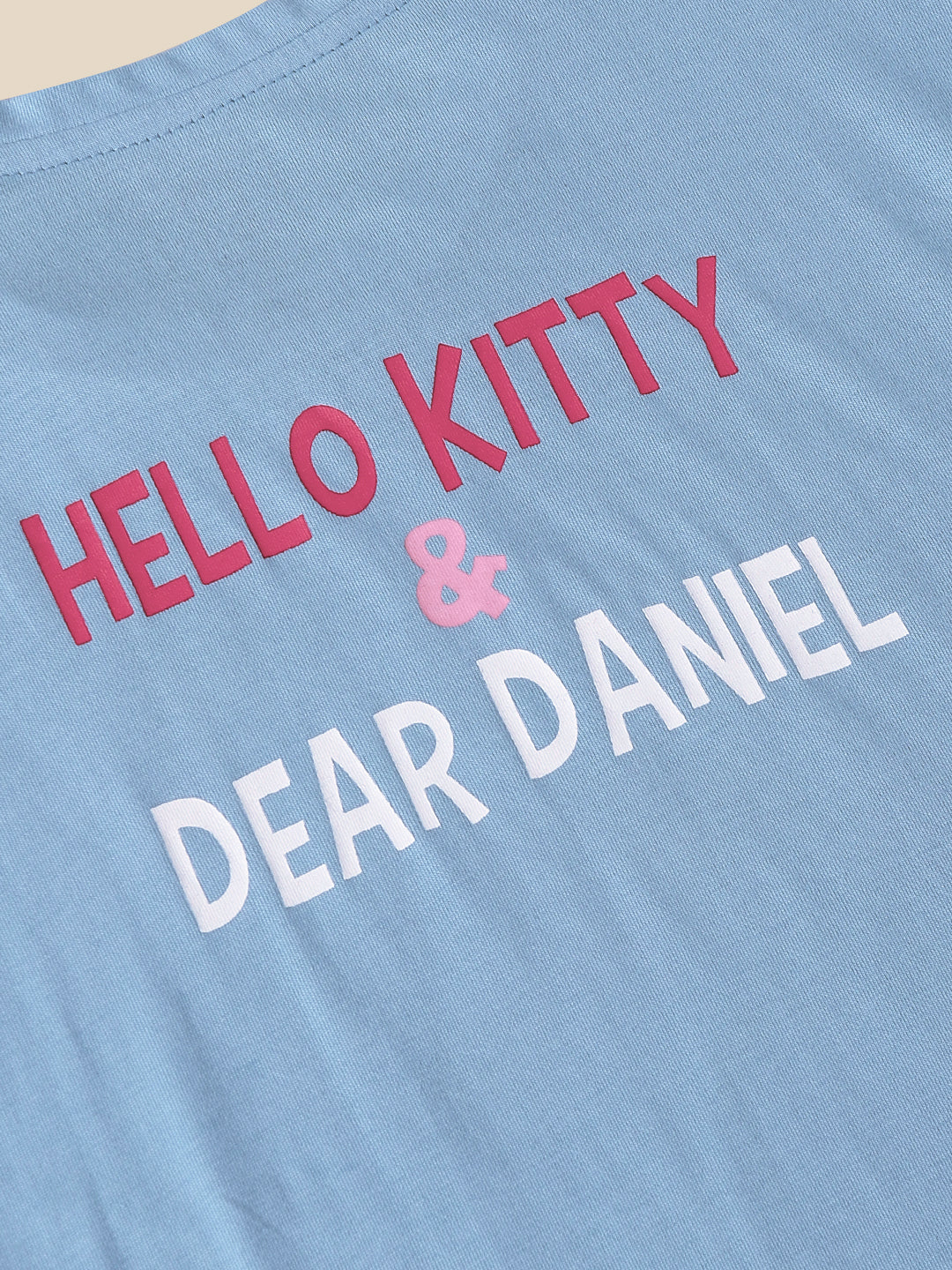 Kids Girls Hello Kitty Blue T-Shirt