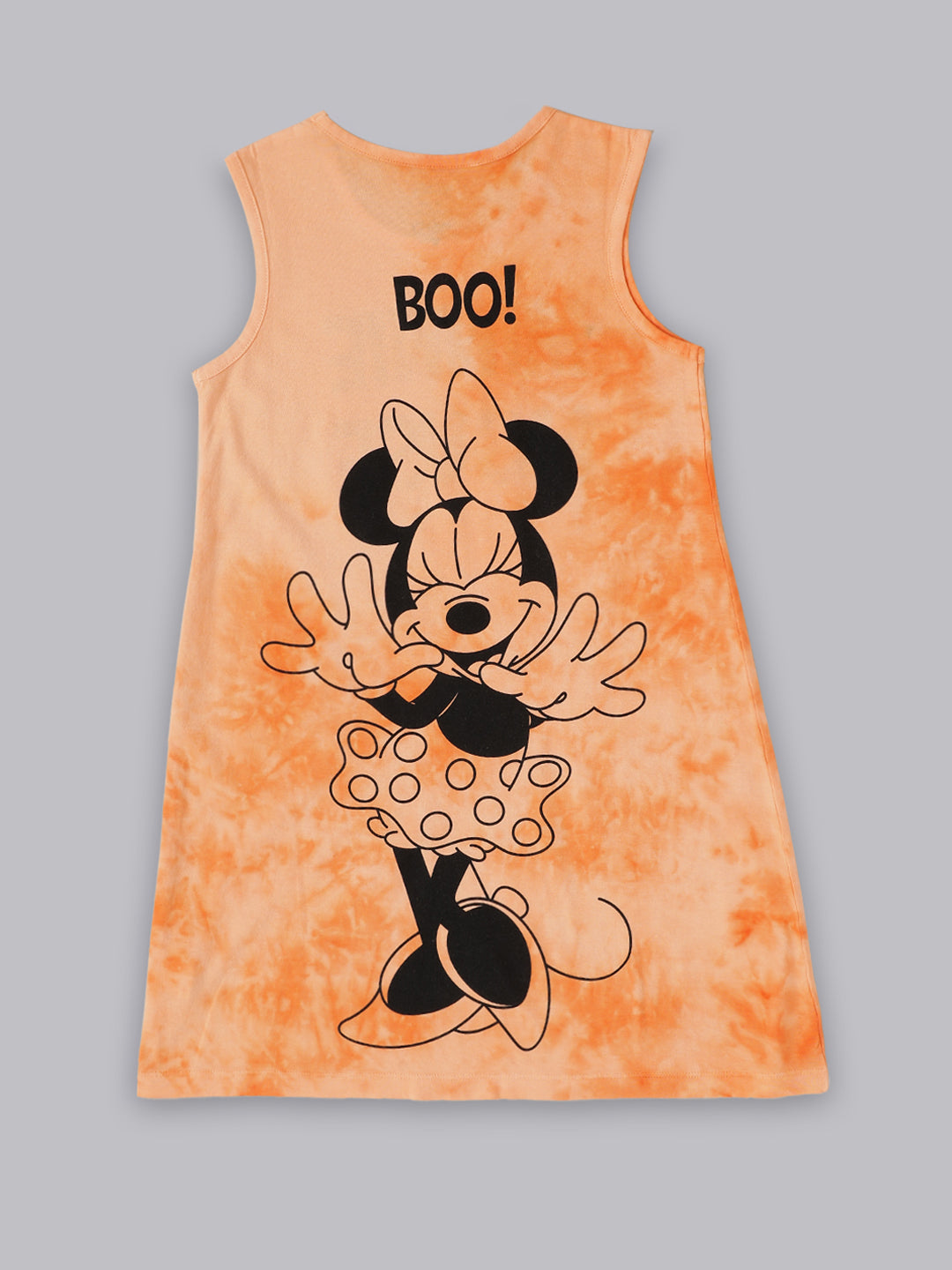 Mickey & Friends Orange Dress For Girls