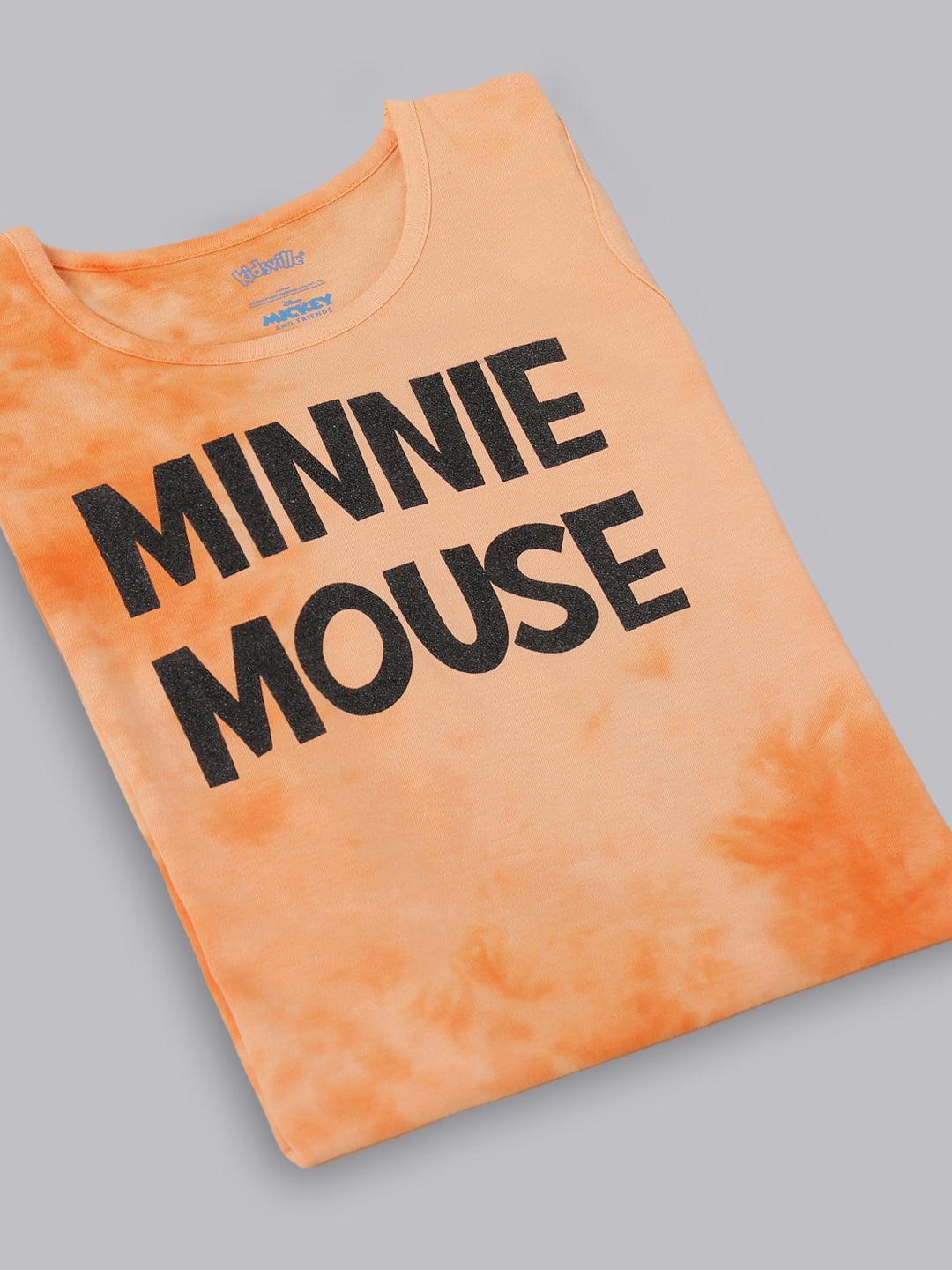 Mickey & Friends Orange Dress For Girls