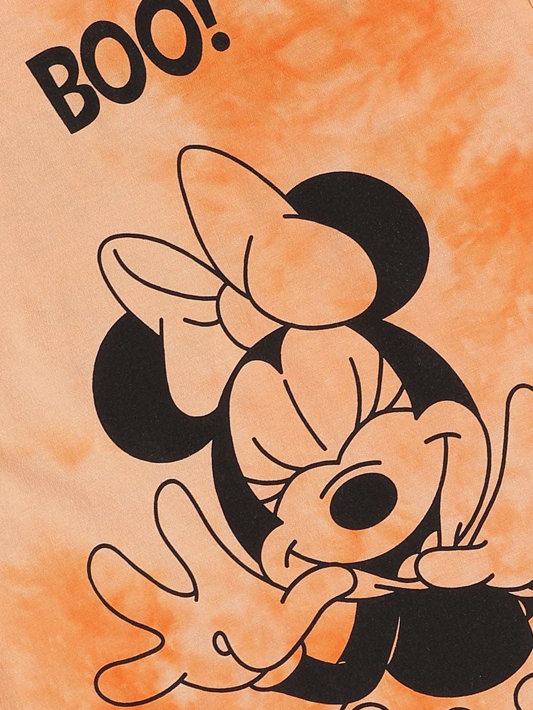 Mickey & Friends Orange Dress For Girls
