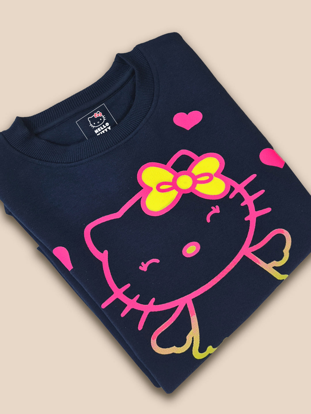 Kids Girls Hello Kitty Blue Sweatshirt