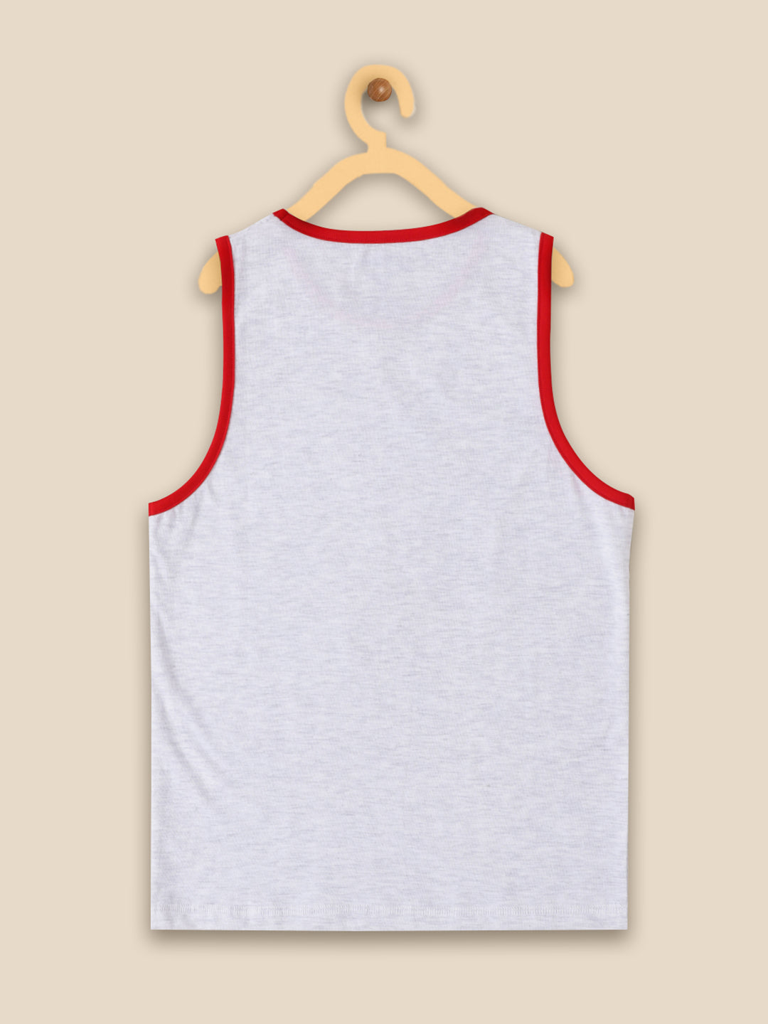 Kids Boys Spiderman Grey Melange Tank Tshirt