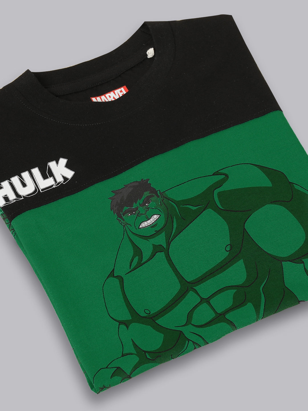 Hulk Green/Black Tshirt For Boys