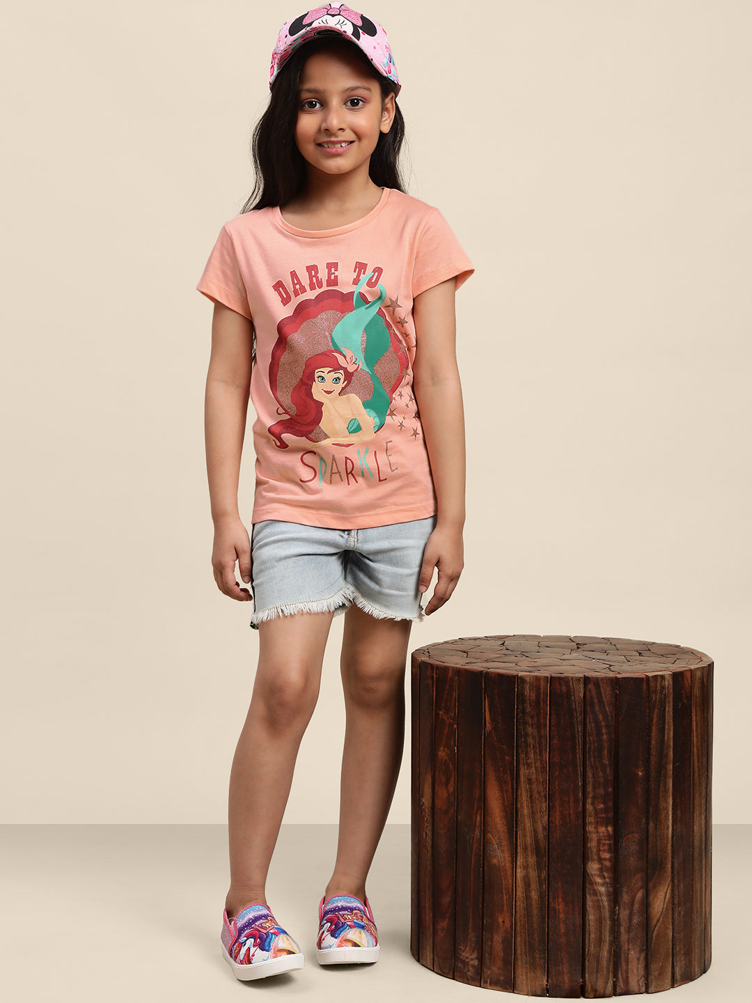 Kids Girls Disney Princess T-Shirt