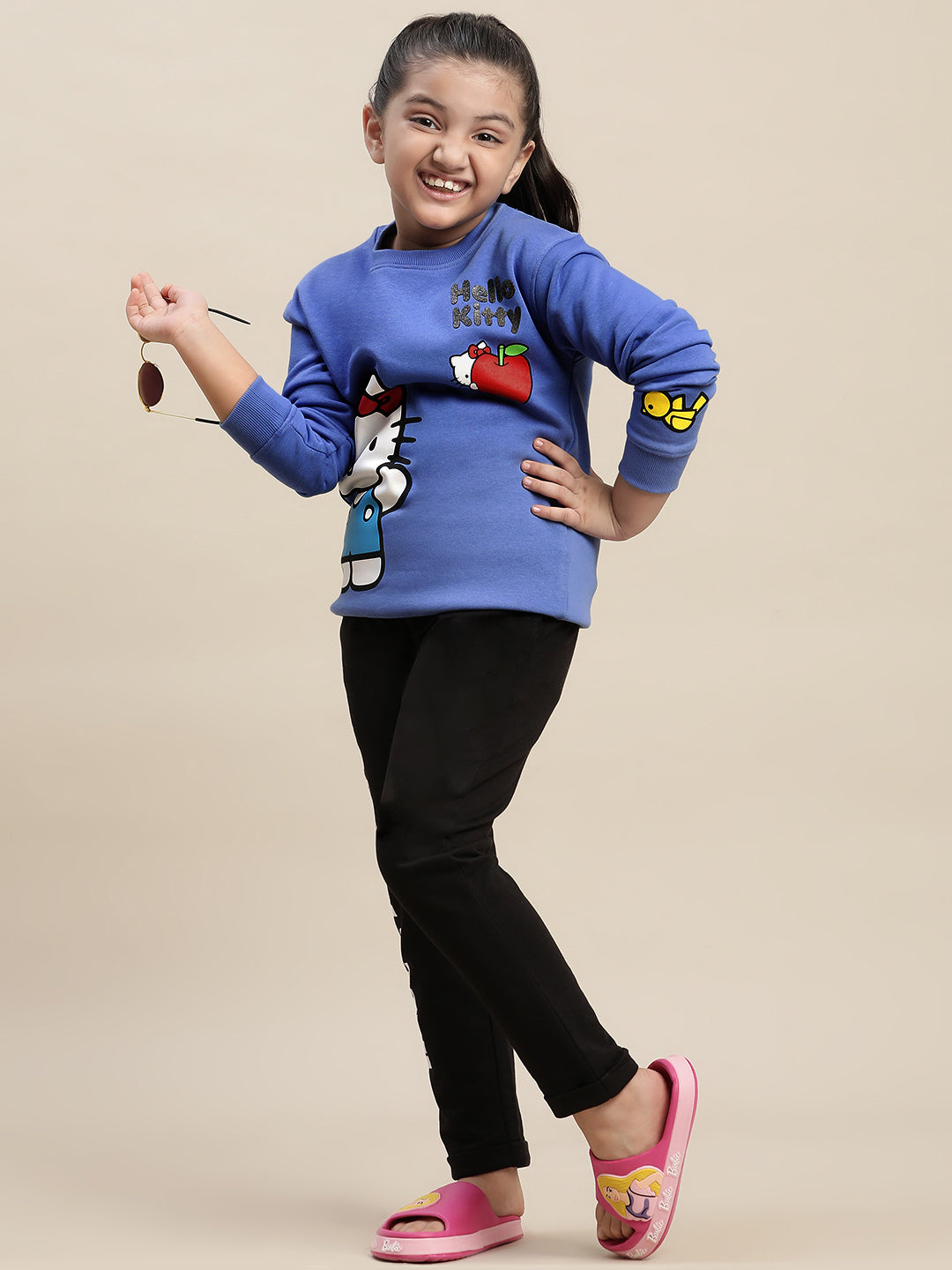 Hello Kitty Blue Sweatshirt For Girls