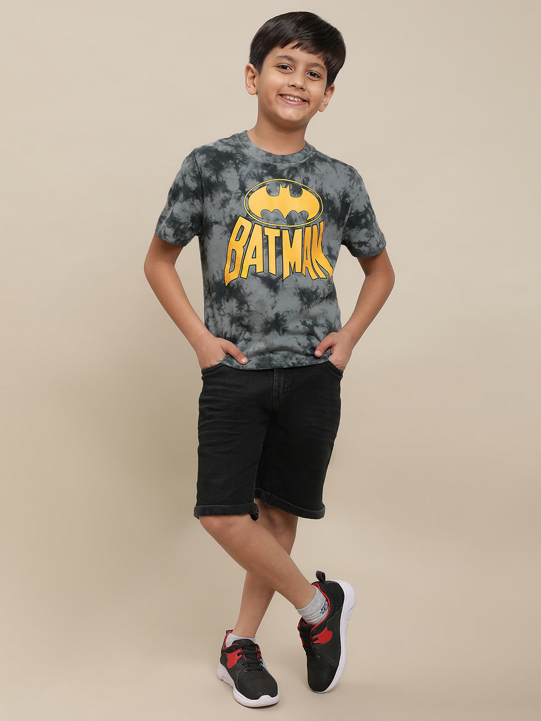 Batman Multi Color Tshirt For Boys