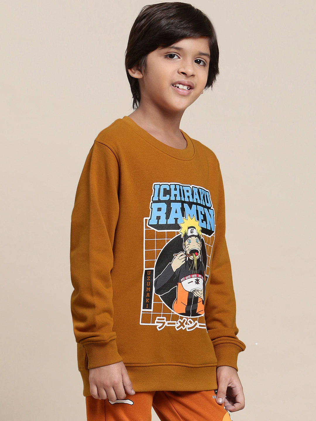 Naruto Thai Curry Sweatshirt For Boys