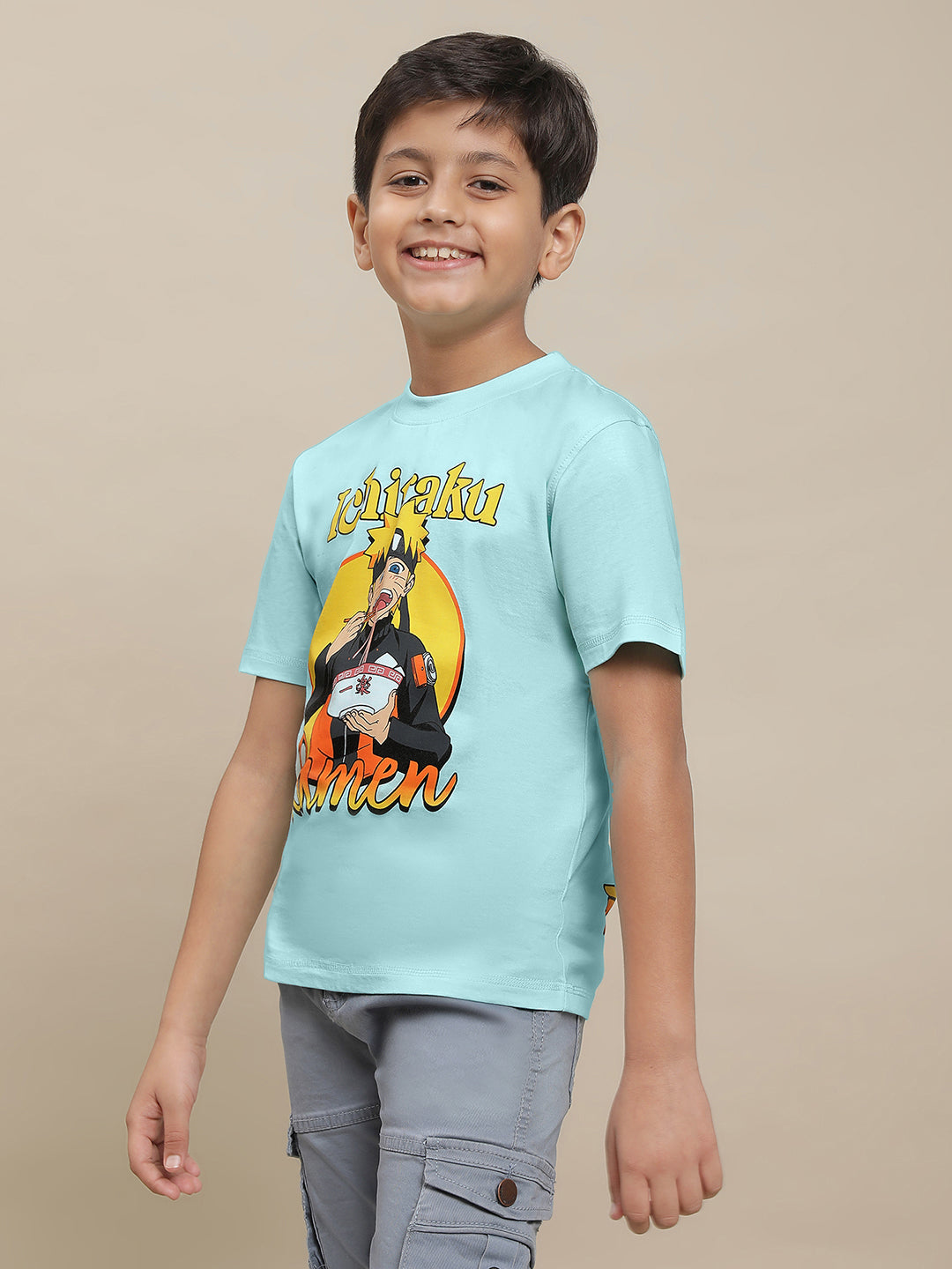Naruto Blue Tshirt For Boys