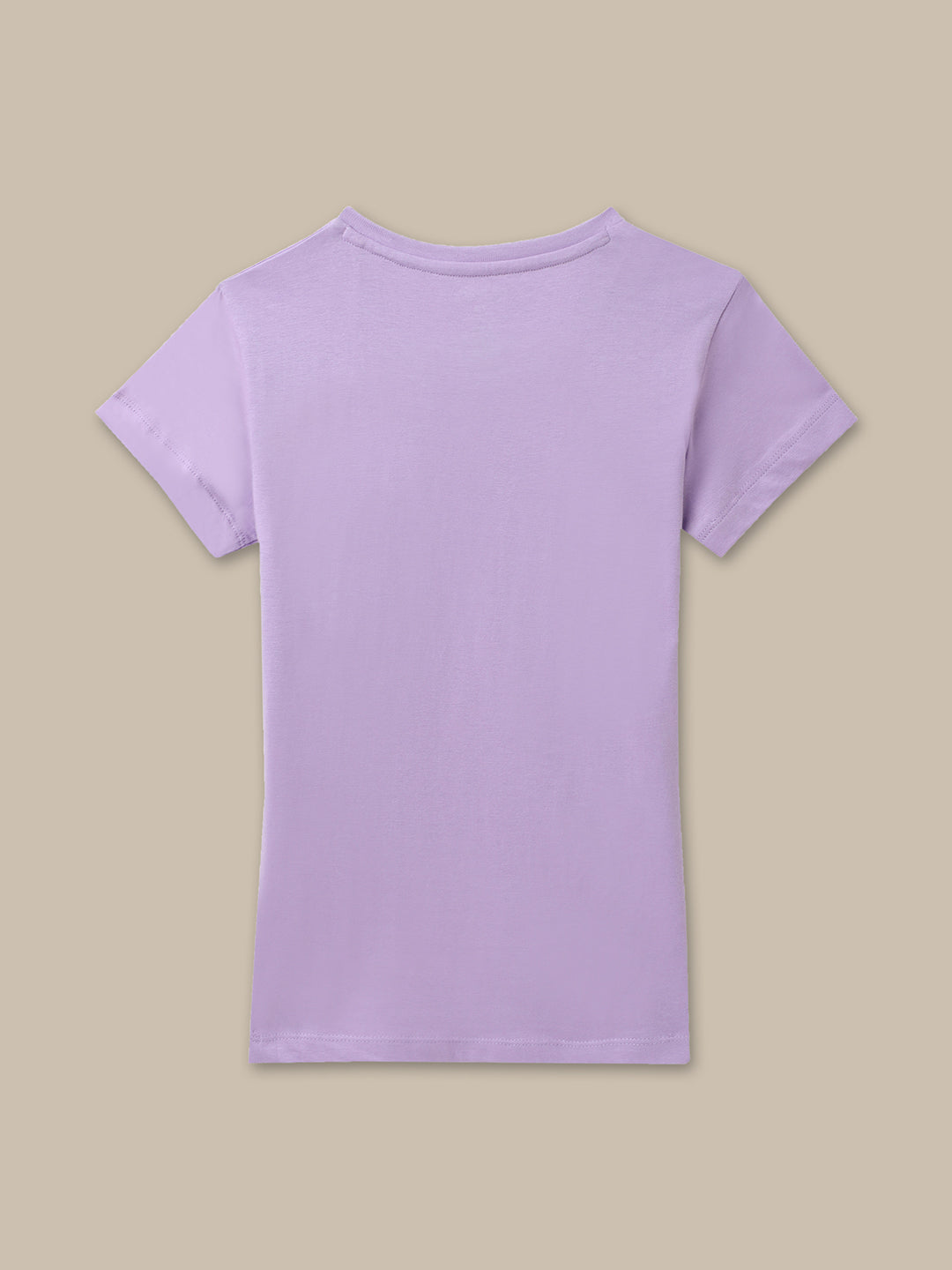 Tom & Jerry Violet Tshirt For Girls