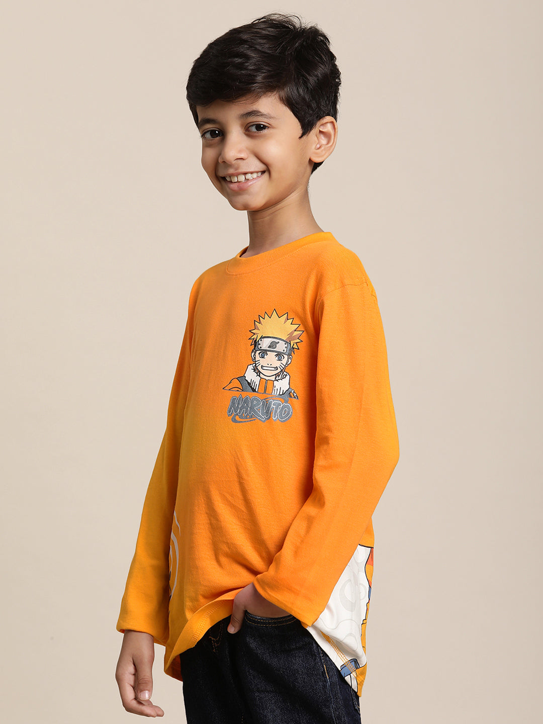 Naruto Orange Tshirt For Boys