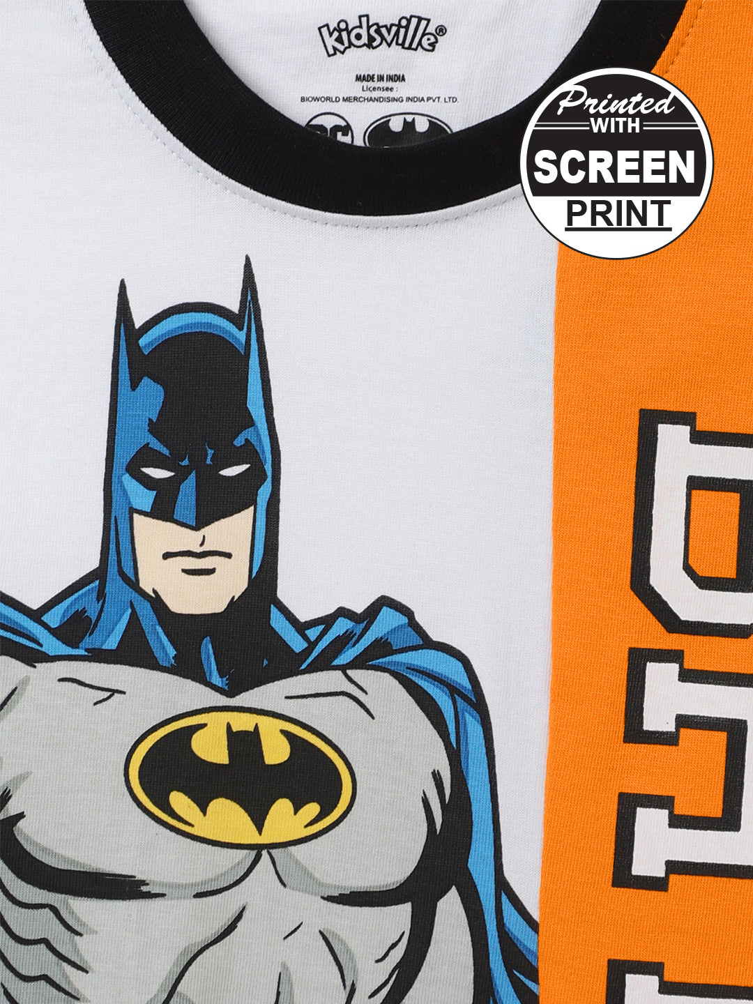 Batman Multi Color Tshirt For Boys