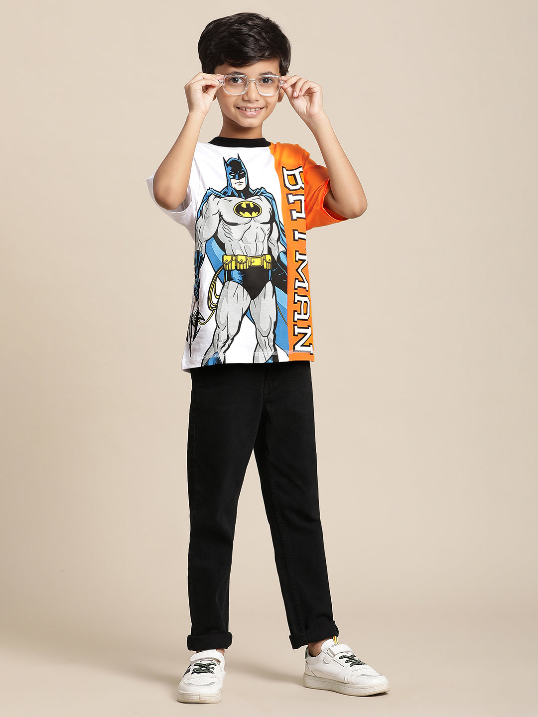 Batman Multi Color Tshirt For Boys