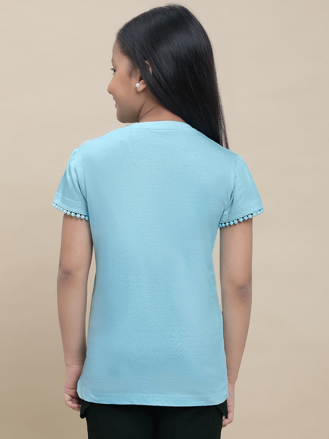 Mickey & Friends Blue Tshirt For Girls
