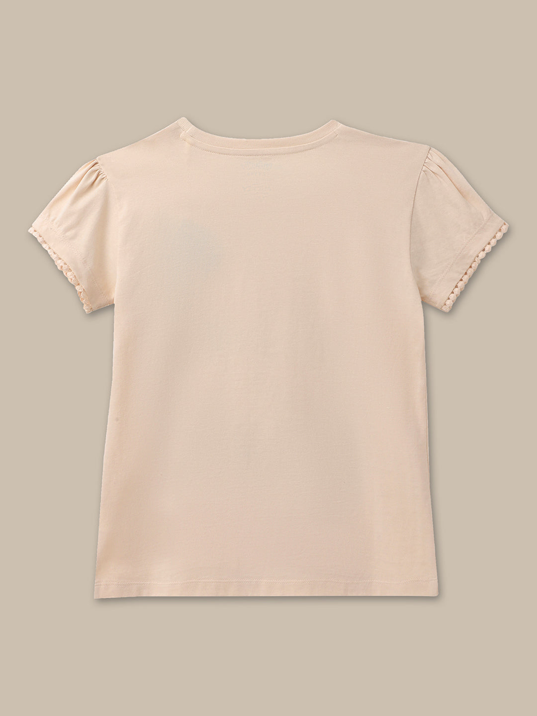 Mickey & Friends Brown Tshirt For Girls