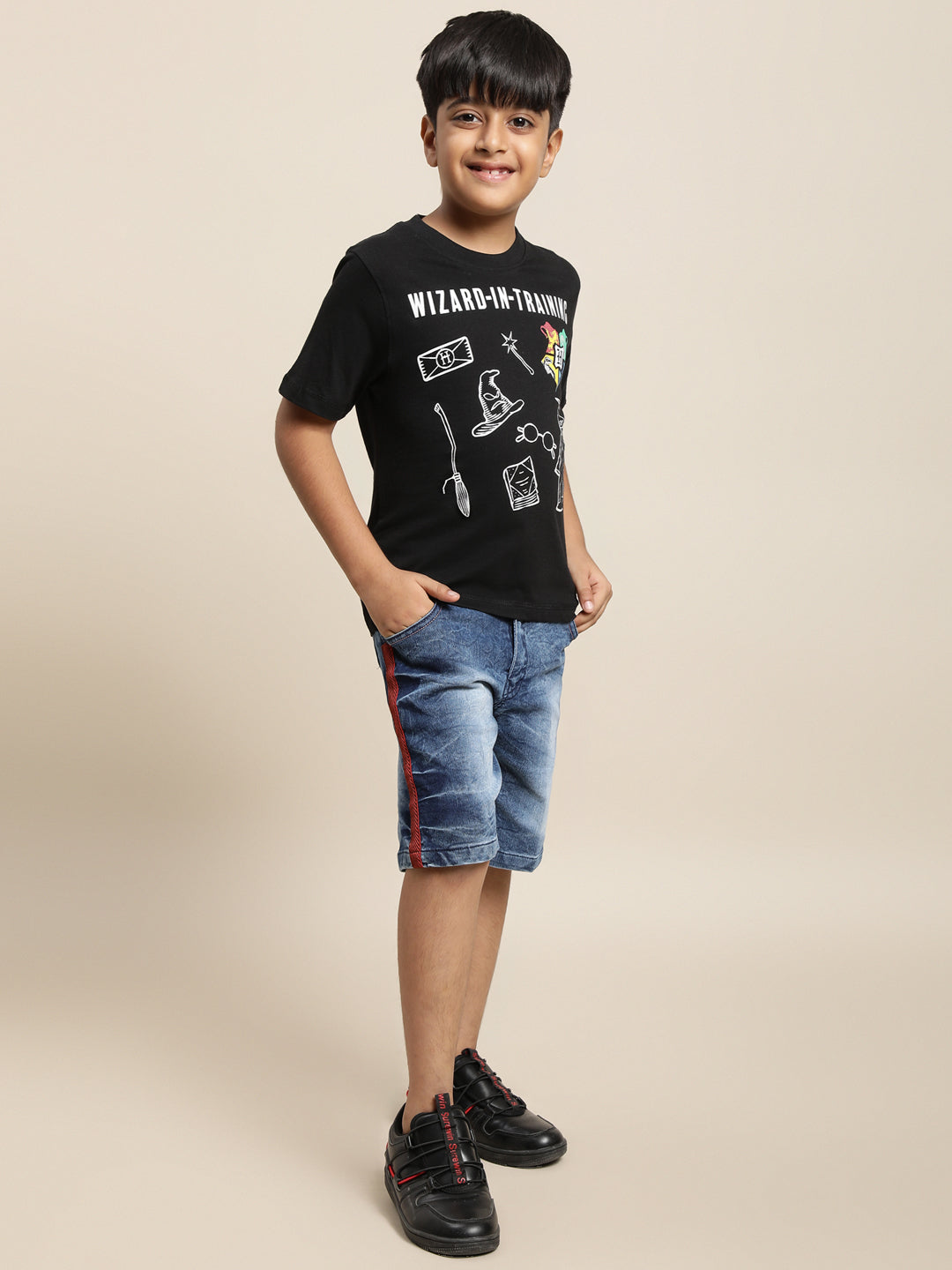 Harry Potter Black Tshirt For Boys