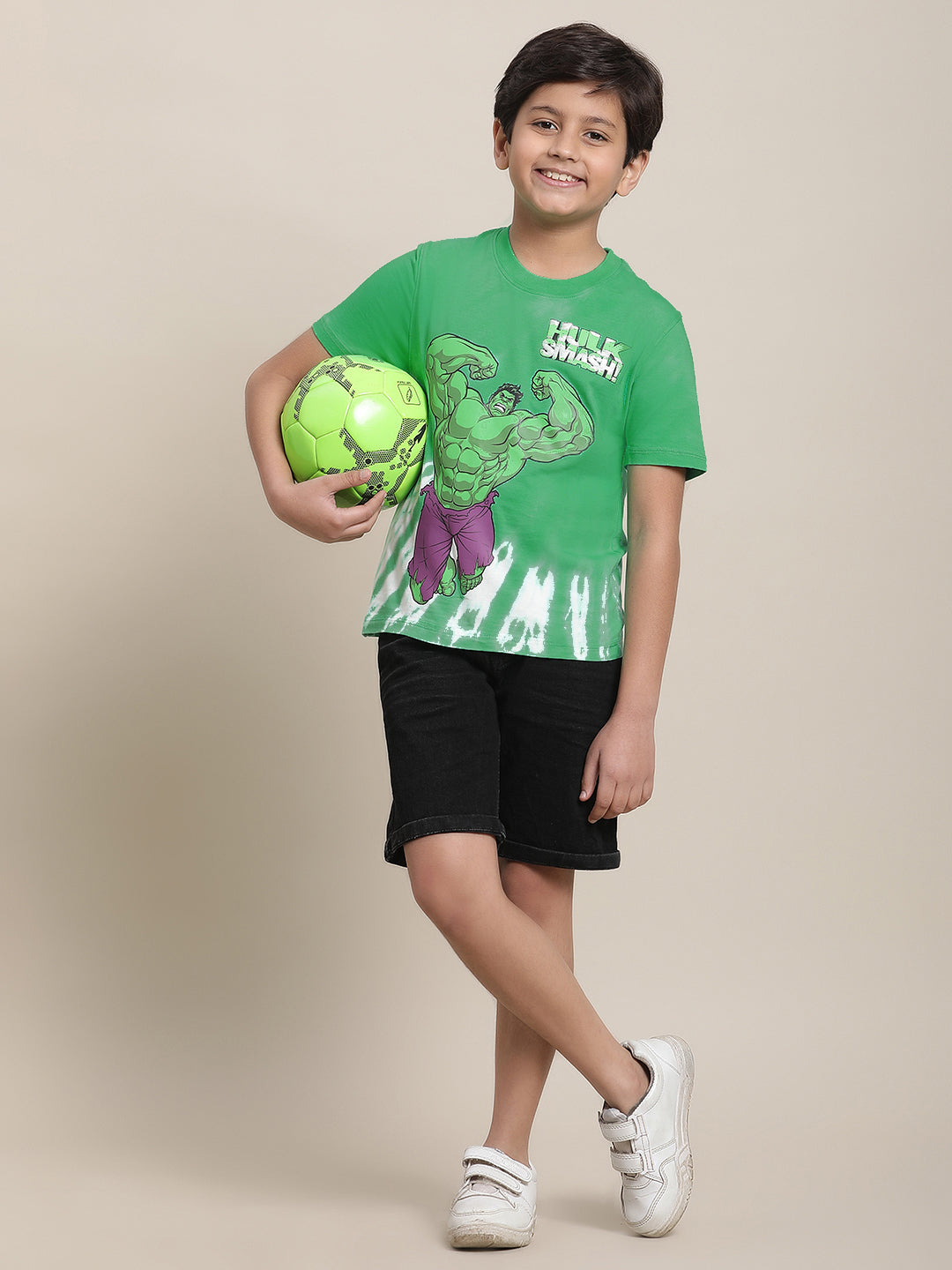 Hulk Regular Fit Tshirt For Boys