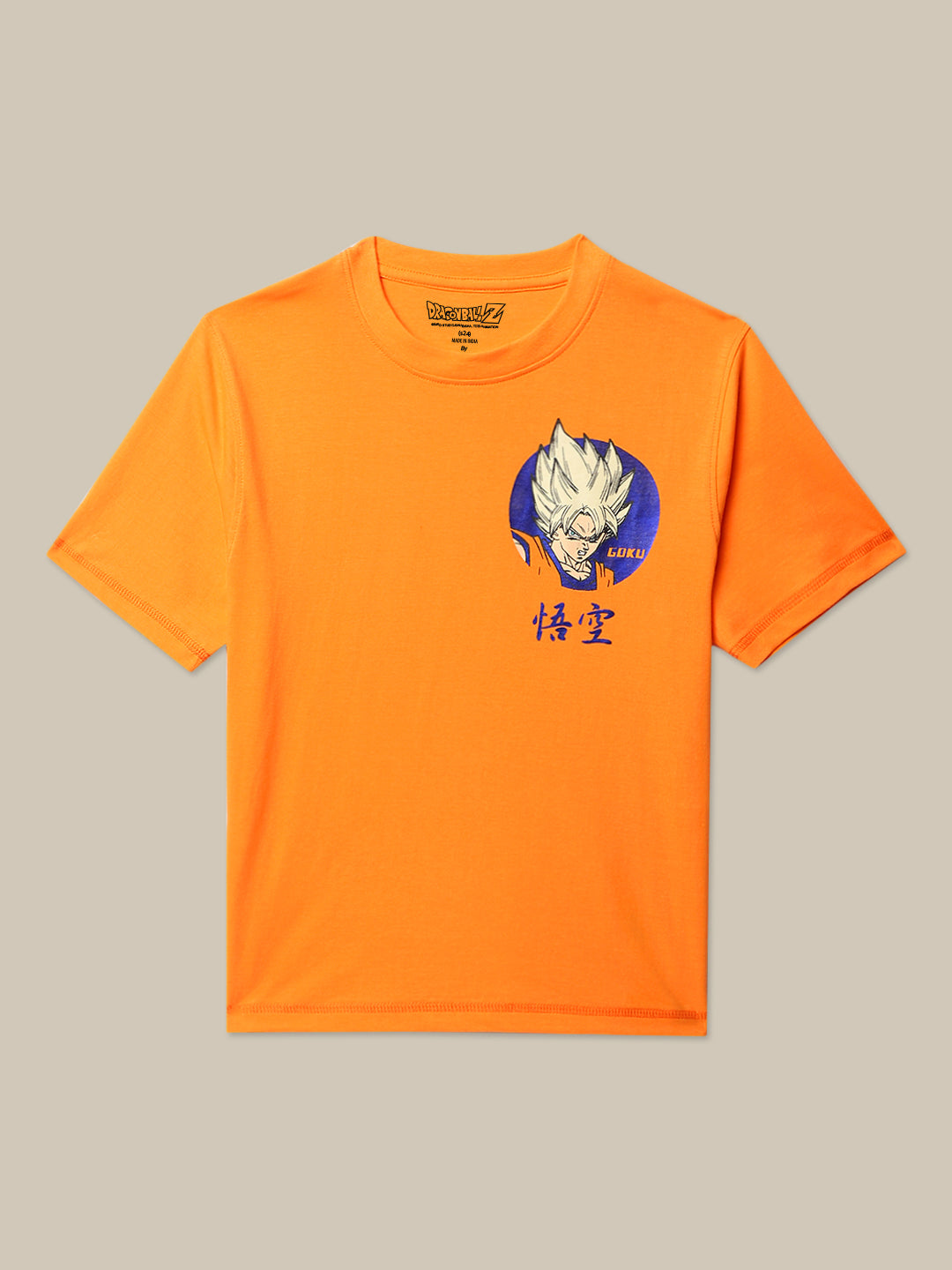 Dragon Ball Z Regular Fit Tshirt For Boys