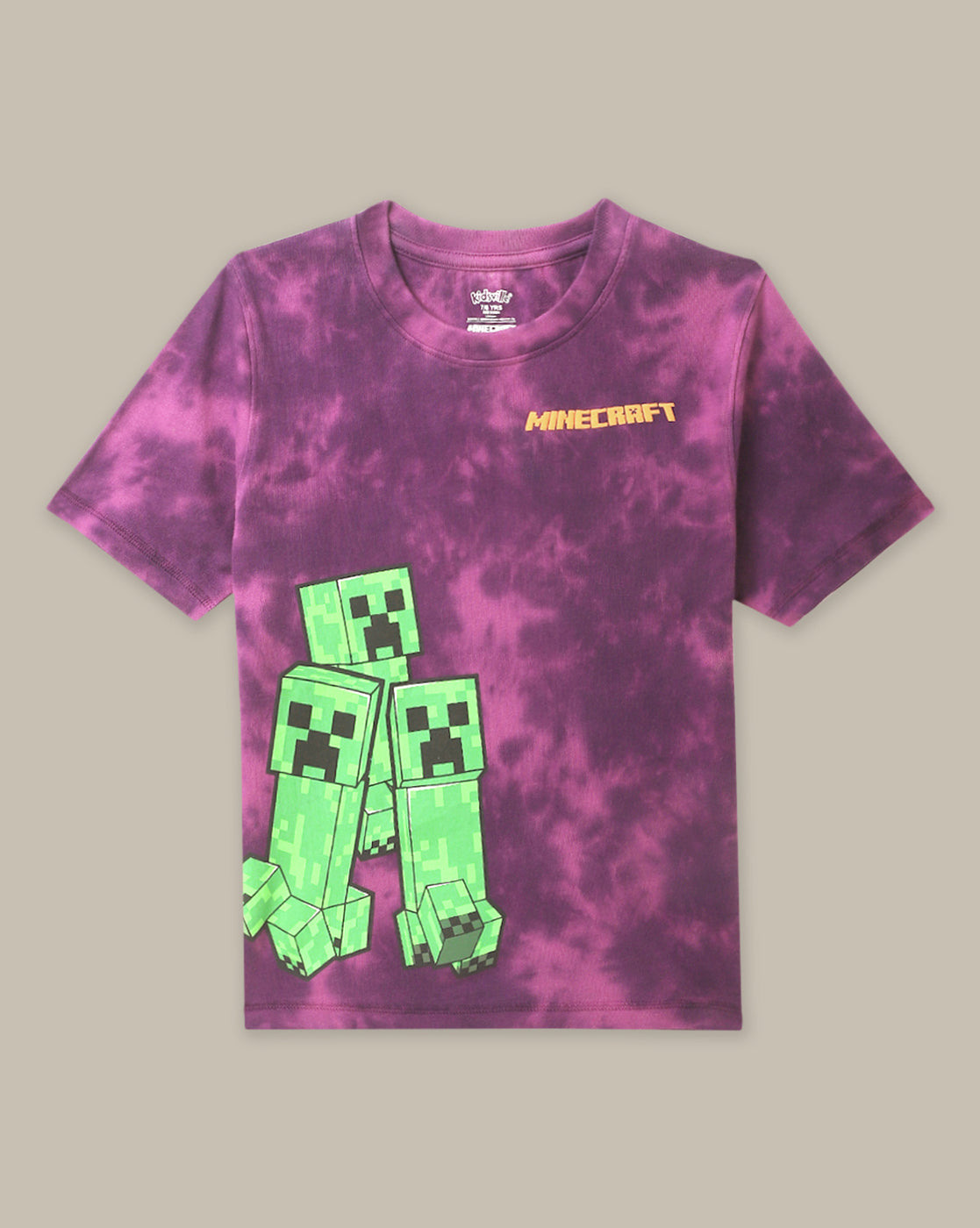 Minecraft Regular Fit Tshirt For Boys