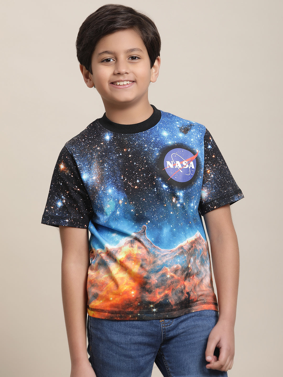 Nasa Regular Fit Tshirt For Boys – Kidsville