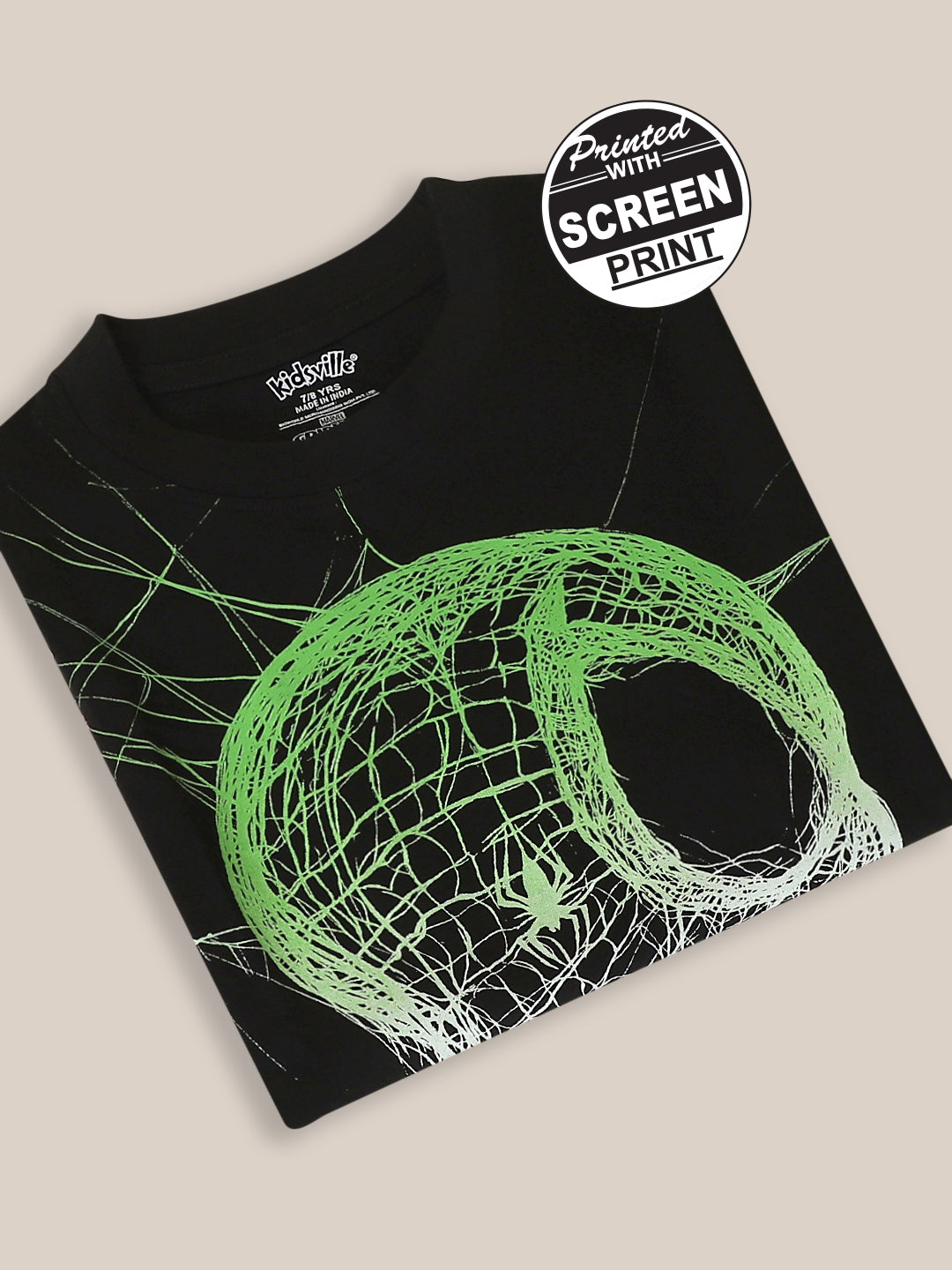 Spiderman Regular Fit Tshirt For Boys